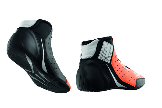 ZAPATILLAS OMP ONE EVO XR FIA 8856-2018 NARANJA / ANTRACITA TALLA 43 - OMP original VRM Motorsports imagen 2