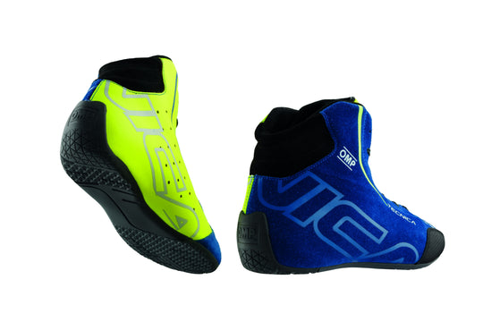 ZAPATILLAS OMP TECNICA MY2025 FIA 8856-2018 AZUL / AMARILLO TALLA 47 - OMP original VRM Motorsports imagen 2