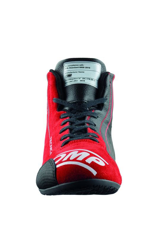 ZAPATILLAS OMP TECNICA MY2025 FIA 8856-2018 NEGRO / RED TALLA 42 - OMP original VRM Motorsports imagen 3