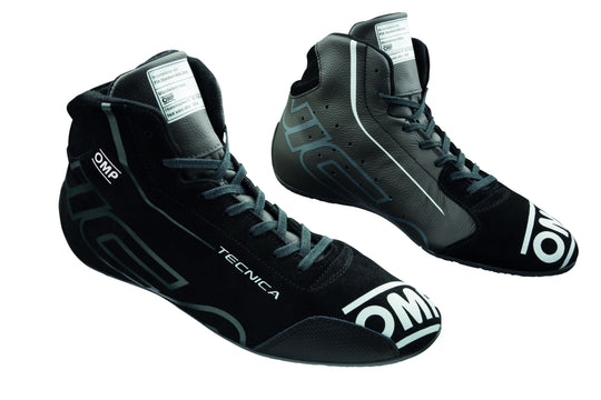 ZAPATILLAS OMP TECNICA MY2025 FIA 8856-2018 NEGRO / ANTRACITA TALLA 43 - OMP original VRM Motorsports imagen 1