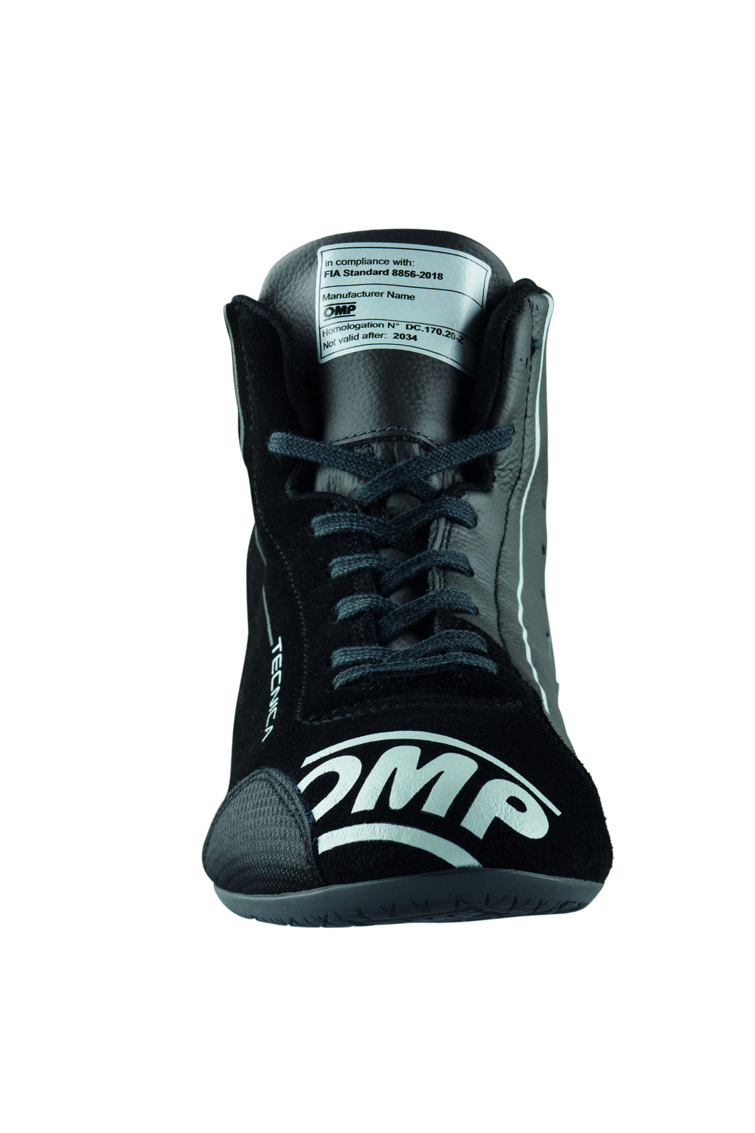 ZAPATILLAS OMP TECNICA MY2025 FIA 8856-2018 NEGRO / ANTRACITA TALLA 45 - OMP original VRM Motorsports imagen 3