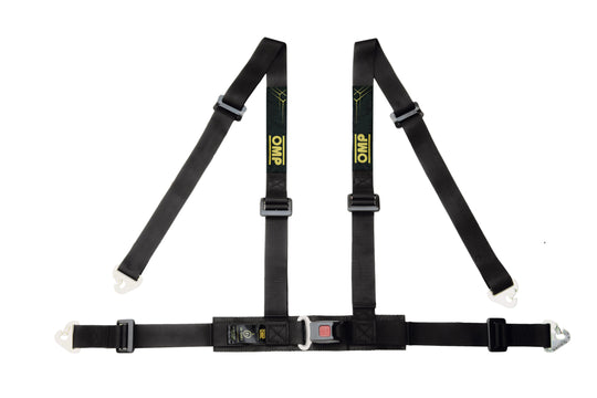 ARNES OMP ROAD 4 PUNTOS 2" SUJECCION MOSQUETON ECE 16-08 NEGRO OMP RACING | VRM Motorsports