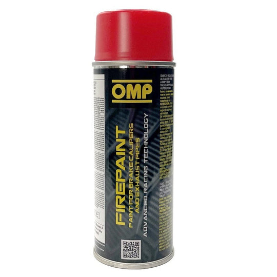 PINTURA PINZA DE FRENO OMP RESISTENTE ALTA TEMPERATURA ROJA 08408-400 ML OMP RACING | VRM Motorsports