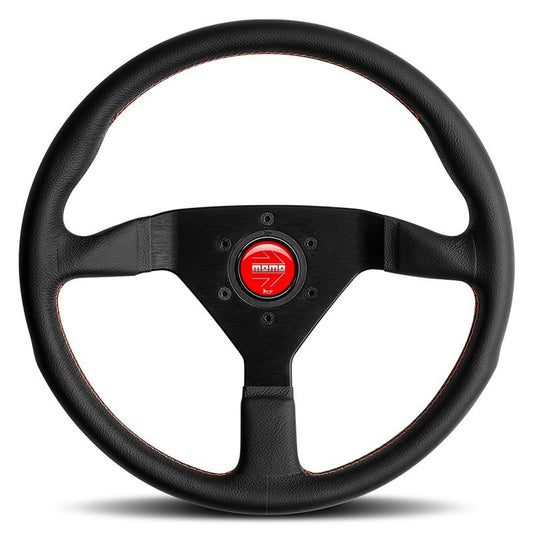 VOLANTE MOMO MONTECARLO 35 NEGRO/RD