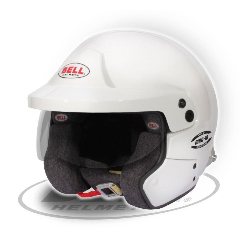 Casco Bell Mag-10 Blanco (Hans)Talla 56 Fia8859-2024/Sa2020 - Bell | VRM Motorsports