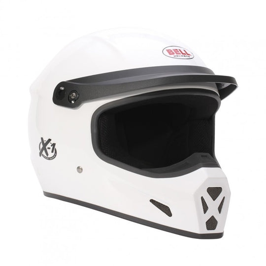 Casco Bell X-1 Blanco (Hans) Talla M(58-59) Fia8859-2024 - Bell | VRM Motorsports