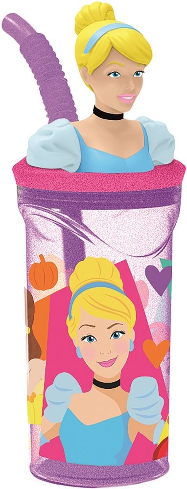 Vaso Figura 3D 360 Ml Princesa | Licensing Collection VRM