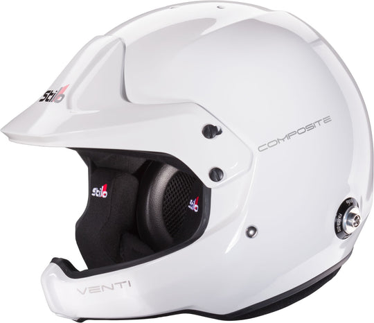 Sparco Casco Venti Wrc Rally Composite Snell Sa2020 FIA 8859-15 Hans Fia8858-10 Blanco/Interior Negro 57 - Sparco original VRM Motorsports imagen 2