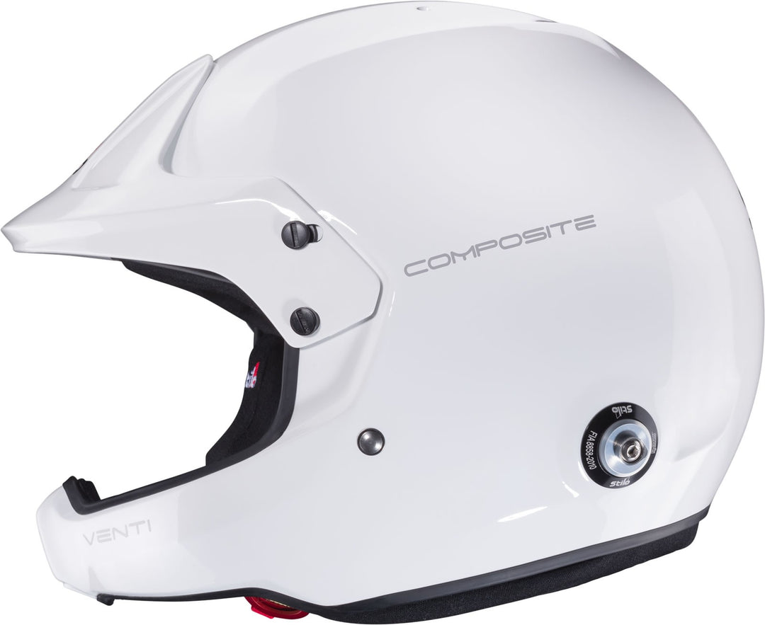 Sparco Casco Venti Wrc Rally Composite Snell Sa2020 FIA 8859-15 Hans Fia8858-10 Blanco/Interior Negro 57 - Sparco original VRM Motorsports imagen 5
