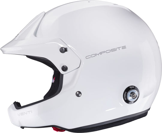 Sparco Casco Venti Wrc Rally Composite Snell Sa2020 FIA 8859-15 Hans Fia8858-10 Blanco/Interior Negro 57 - Sparco original VRM Motorsports imagen 5