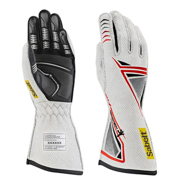 Sparco Guantes Sabelt Hero Tg-11 Blanco Gekotech Talla 11 - Sparco original VRM Motorsports imagen 1