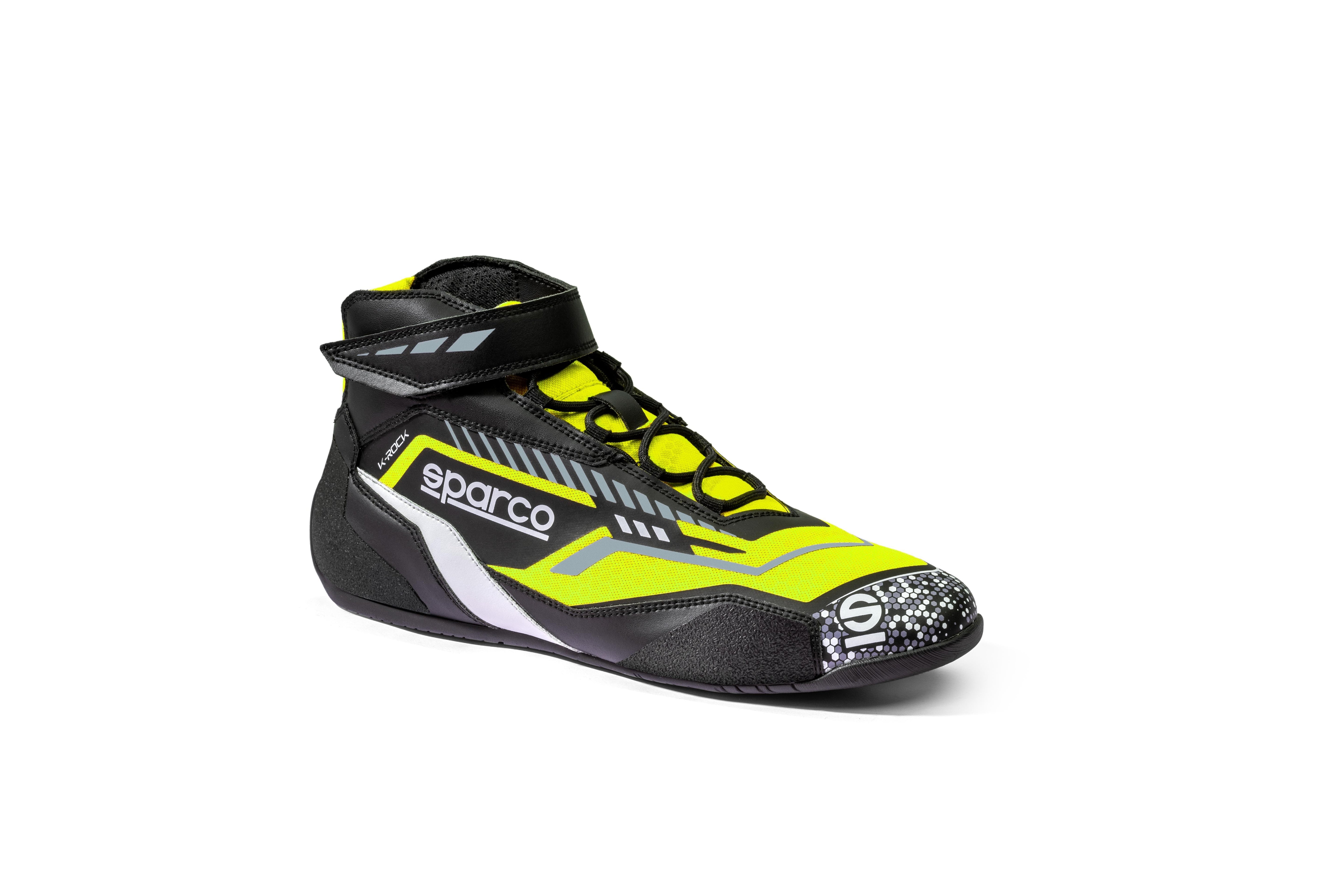 Zapatillas Sparco K-Rock 2025 Negro/Amarillo Talla 39 - Sparco original VRM Motorsports imagen 1