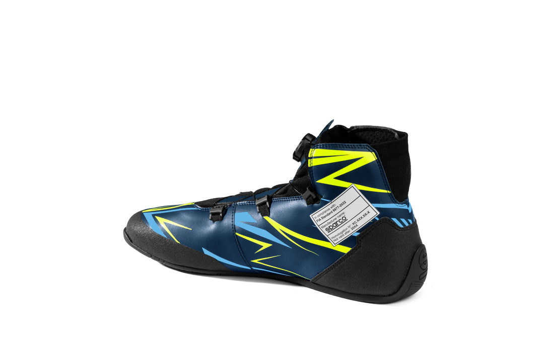 Zapatillas Sparco K-Rapid 2025 Azul/Amarilla Talla 43 - Sparco original VRM Motorsports imagen 5