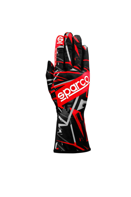 Guantes Sparco K-Rookie Negro/Rojo Talla 10 - Sparco original VRM Motorsports imagen 1