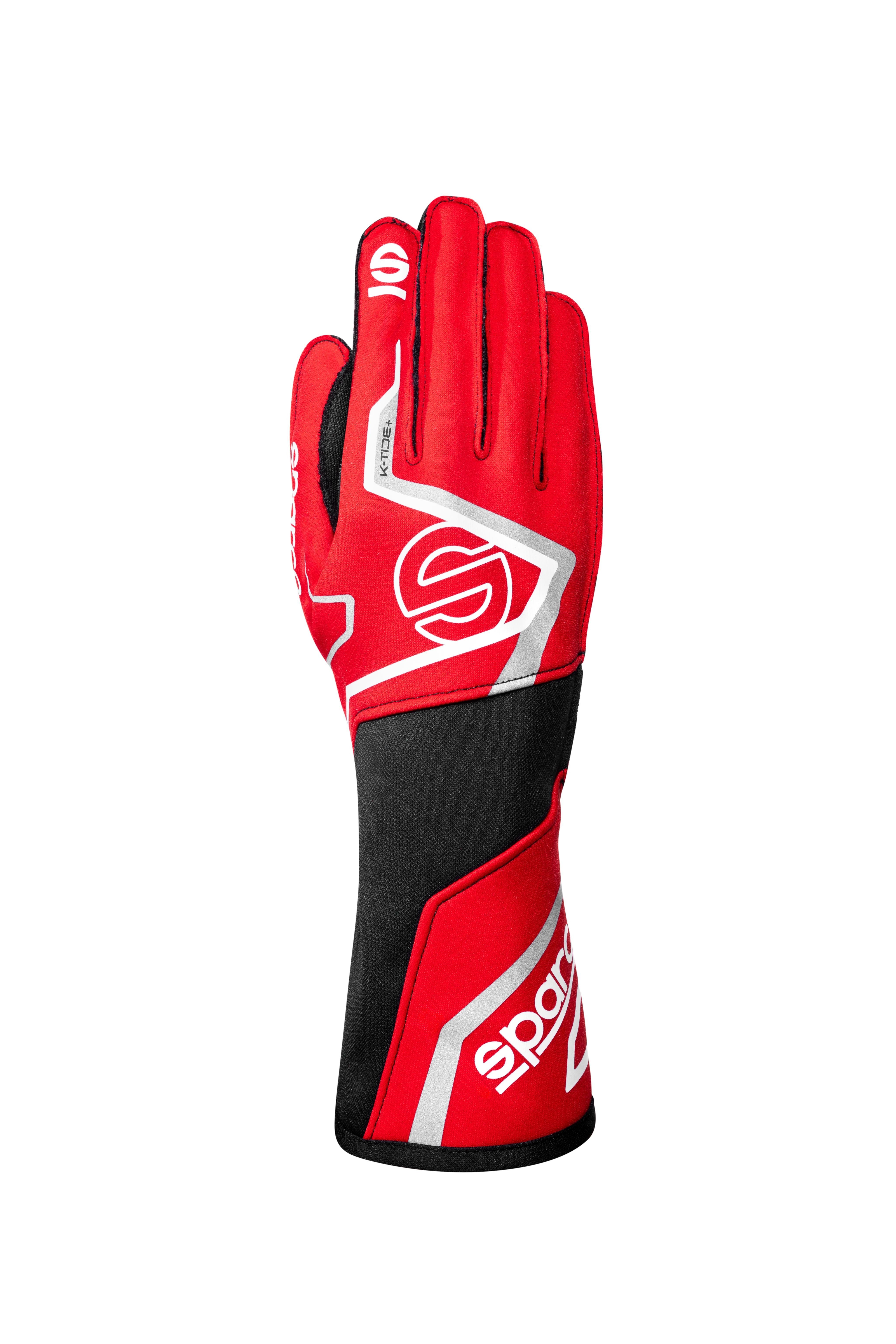 Guantes Sparco K-Tide+ Rojo/Negro Talla 10 - Sparco original VRM Motorsports imagen 1