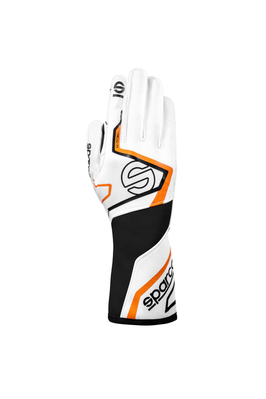 Guantes Sparco K-Tide+ Blanco/Naranja Talla 8 - Sparco original VRM Motorsports imagen 1