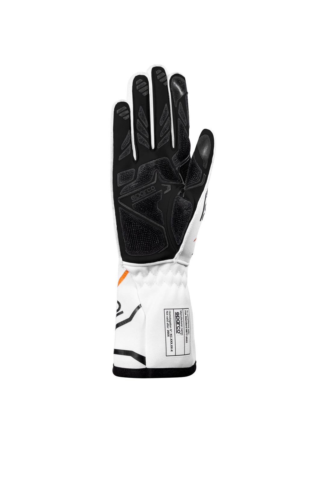 Guantes Sparco K-Tide+ Blanco/Naranja Talla 9 - Sparco original VRM Motorsports imagen 4