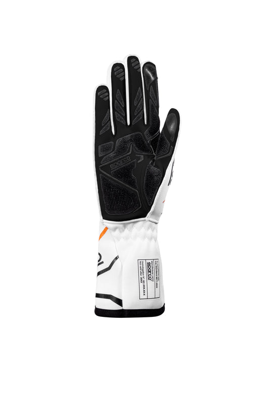 Guantes Sparco K-Tide+ Blanco/Naranja Talla 12 - Sparco original VRM Motorsports imagen 4