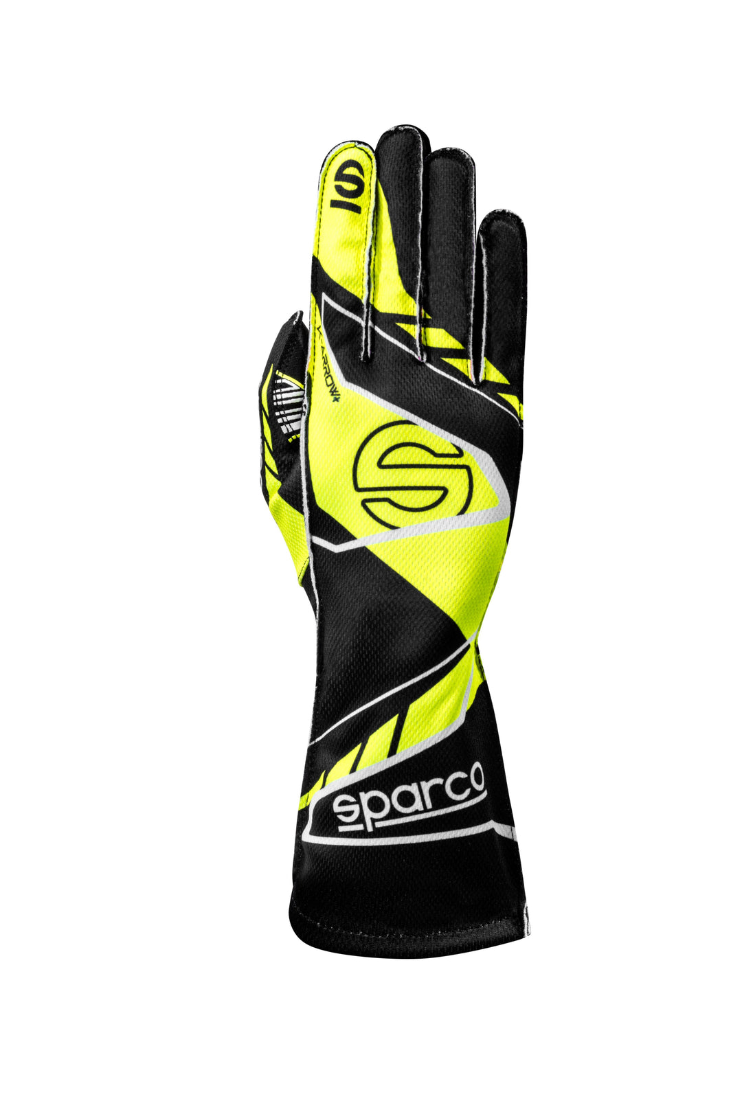 Guantes Sparco K-Arrow+ 2025 Negro/Amarillo Talla 8 - Sparco original VRM Motorsports imagen 1