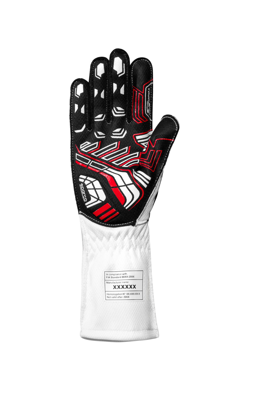 Guantes Sparco K-Arrow+ 2025 Blanco/Negro Talla 8 - Sparco original VRM Motorsports imagen 4