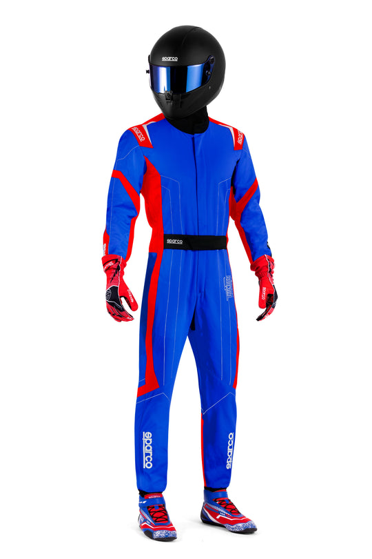Traje Karting Sparco K48 Thunder Azul/Rojo Talla 120 - Sparco original VRM Motorsports imagen 1