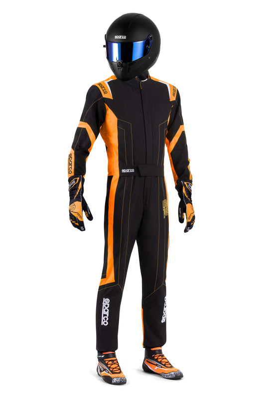 Traje Karting Sparco K48 Thunder Negro/Naranja Talla L - Sparco original VRM Motorsports imagen 1