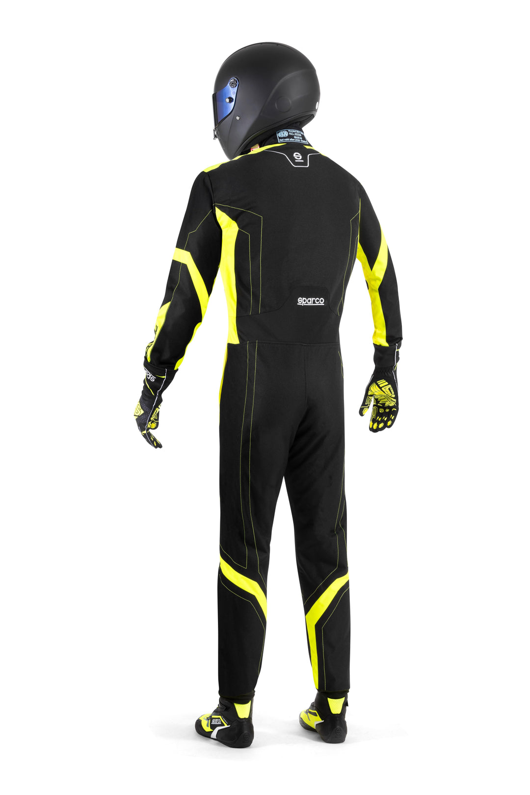 Traje Karting Sparco K48 Thunder Negro/Amarillo Talla S - Sparco original VRM Motorsports imagen 5
