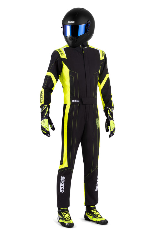Traje Karting Sparco K48 Thundernegro/Amarillo Talla 140 - Sparco original VRM Motorsports imagen 1