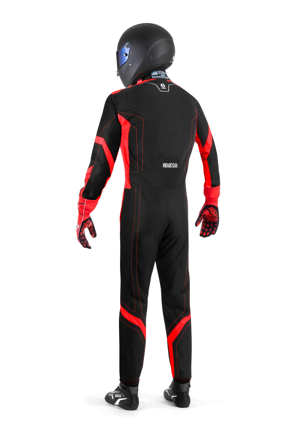 Traje Karting Sparco K48 Thunder Negro/Rojo Talla 150 - Sparco original VRM Motorsports imagen 2