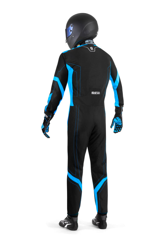 Traje Karting Sparco K48 Thunder Negro/Azul Talla 150 - Sparco original VRM Motorsports imagen 5