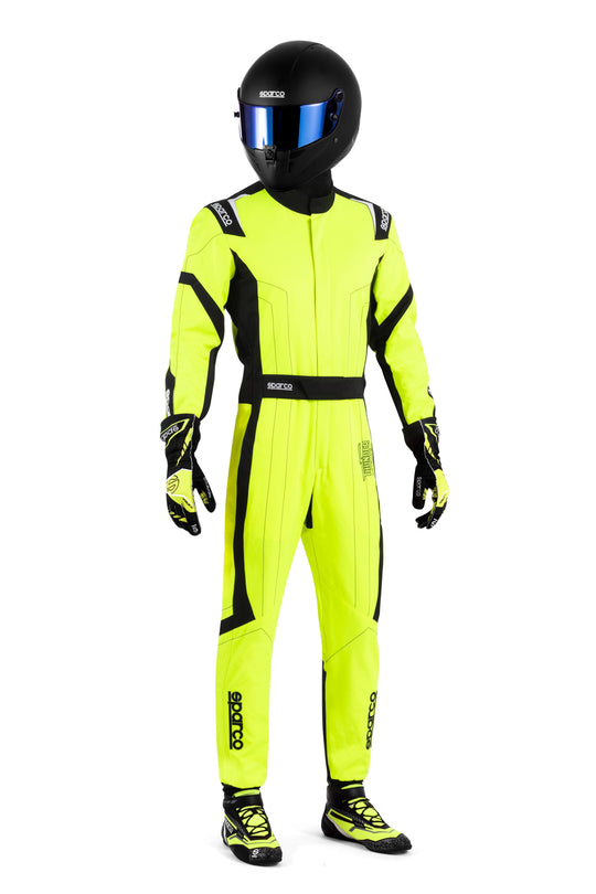 Traje Karting Sparco K48 Thunder Amarillo/Negro Talla 130 - Sparco original VRM Motorsports imagen 4