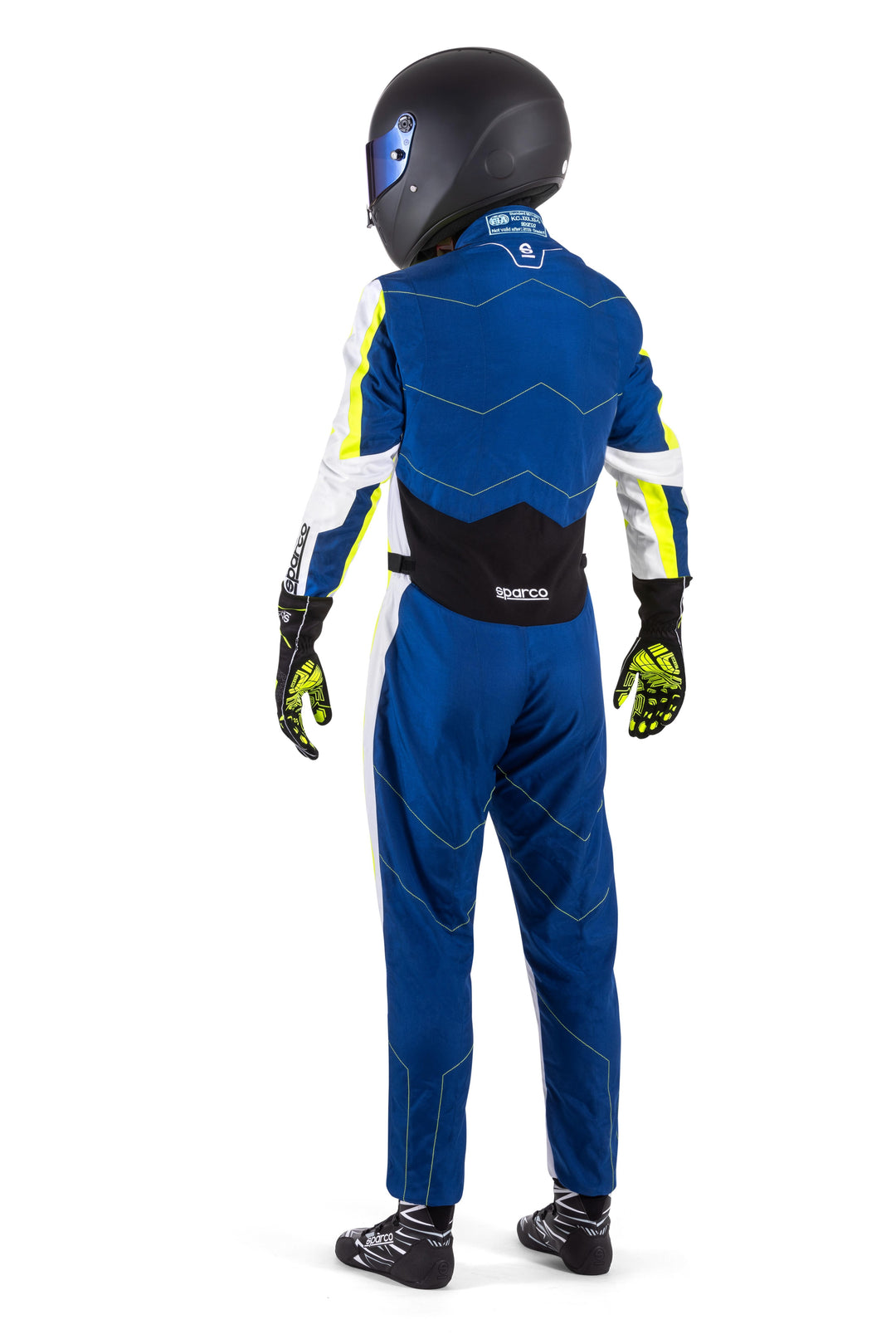 Traje Karting Sparco K48 Kerb Azul/Amarillo Talla L - Sparco original VRM Motorsports imagen 2