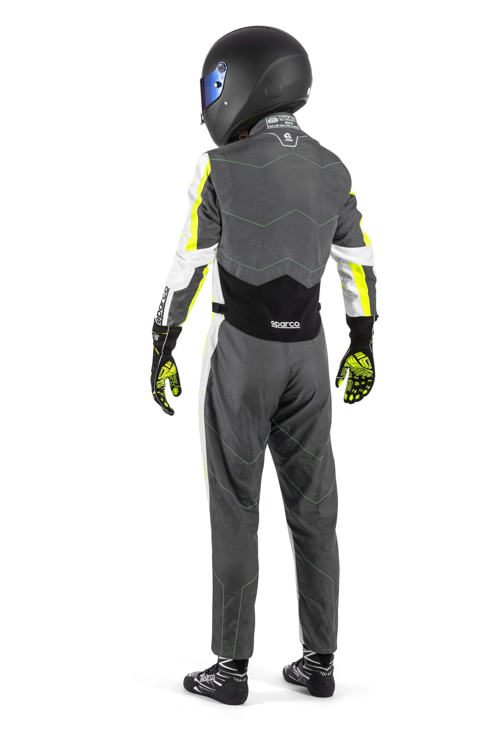 Traje Karting Sparco K48 Kerb Gris/Amarillo Talla Xl - Sparco original VRM Motorsports imagen 2