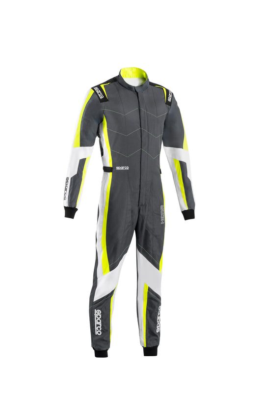 Traje Karting Sparco K48 Kerb Gris/Amarillo Talla M - Sparco original VRM Motorsports imagen 3