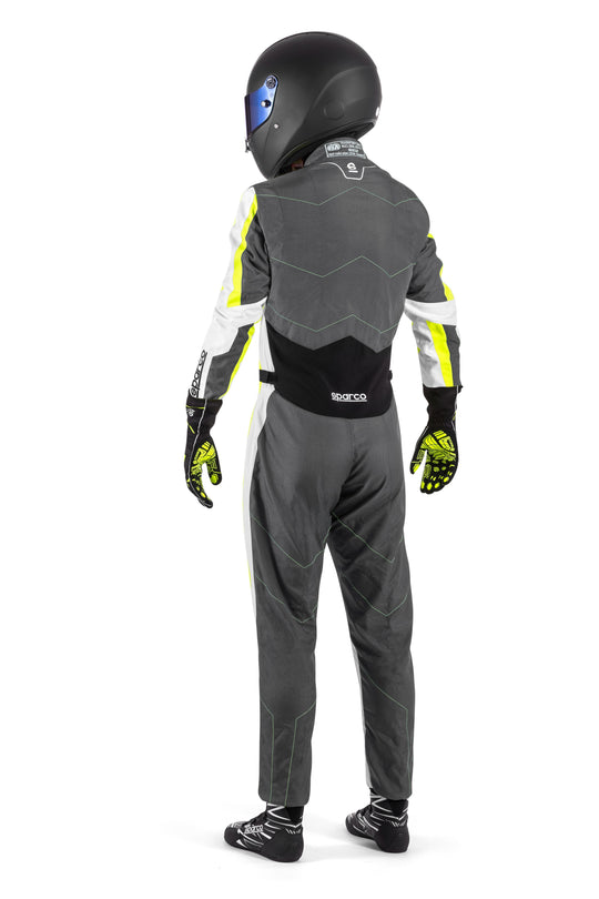 Traje Karting Sparco K48 Kerb Gris/Amarillo Talla 130 - Sparco original VRM Motorsports imagen 5