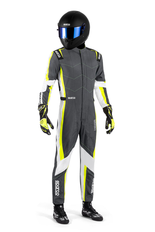 Traje Karting Sparco K48 Kerb Gris/Amarillo Talla Xxl - Sparco original VRM Motorsports imagen 1