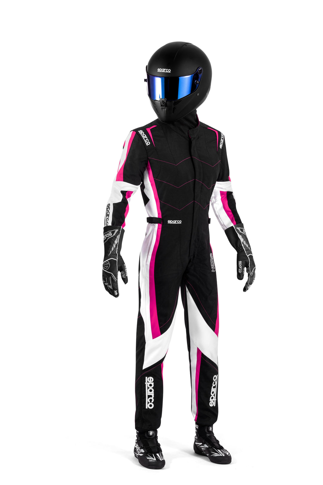Traje Karting Sparco K48 Kerb Mujer Negro/Fucsia Talla Xs - Sparco original VRM Motorsports imagen 4