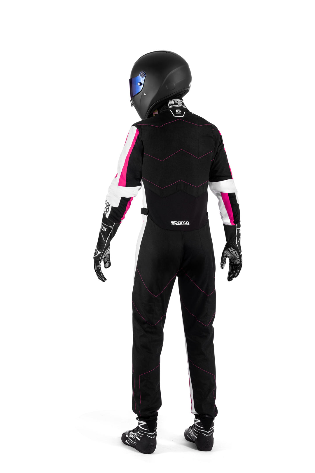 Traje Karting Sparco K48 Kerb Mujer Negro/Fucsia Talla 150 - Sparco original VRM Motorsports imagen 5
