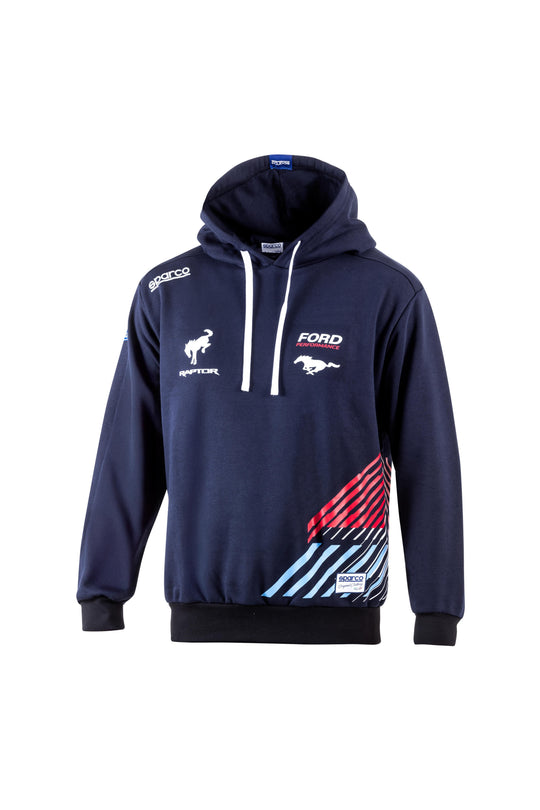 SUDADERA SPARCO FORD PERFORMANCE AZUL  TALLA  M