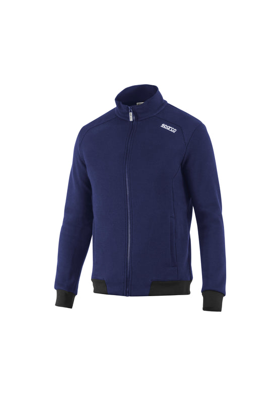 SPARCO HOODIE MIT REISSVERSCHLUSS BLAU GRÖSSE M