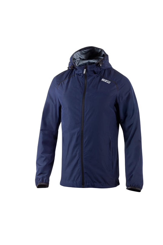 CORTAVIENTOS SPARCO  AZUL/NEGRO TALLA L