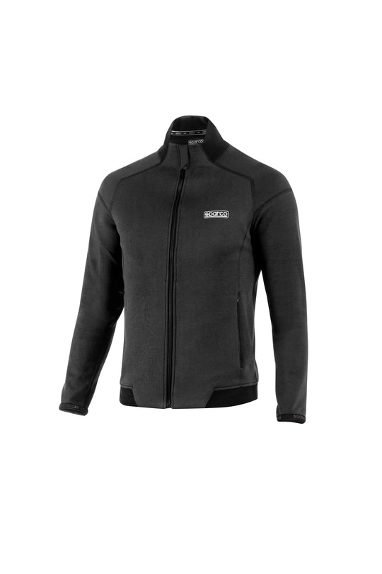 SPARCO FULL-ZIP SWEATSHIRT BK SIZE L