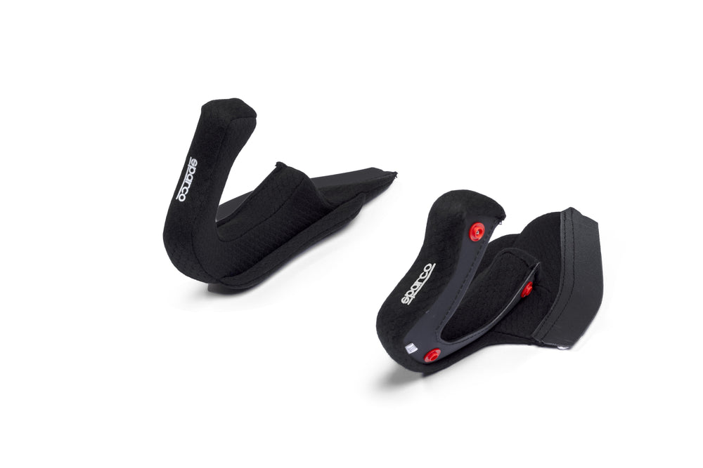 Almohadilla Mejillas Casco Sparco Flux Rj/Rj-I Negras Talla Xl - Sparco original VRM Motorsports imagen 2