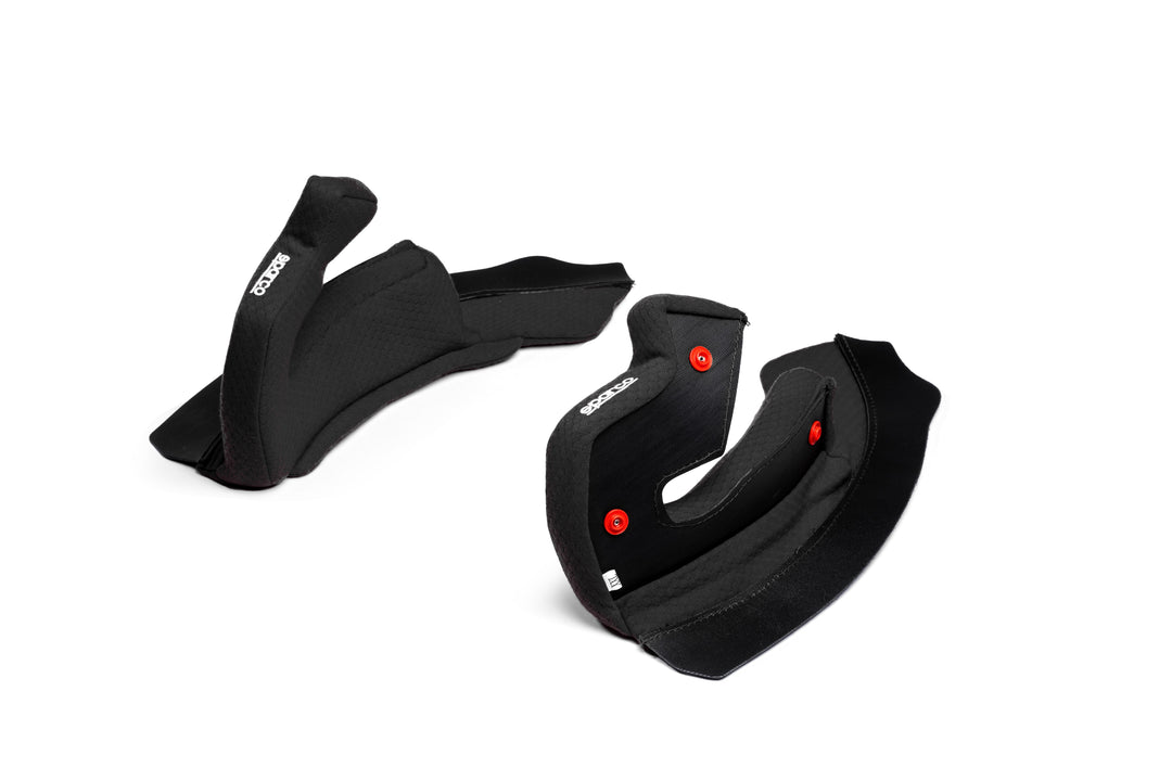 Almohadillas Mejillas Casco Sparco Stealth Negras Talla L - Sparco original VRM Motorsports imagen 1