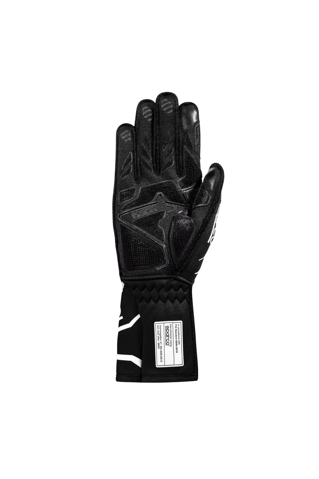 Guantes Sparco Tide+ 2025 Negros/Blancos Talla 12 - Sparco original VRM Motorsports imagen 4