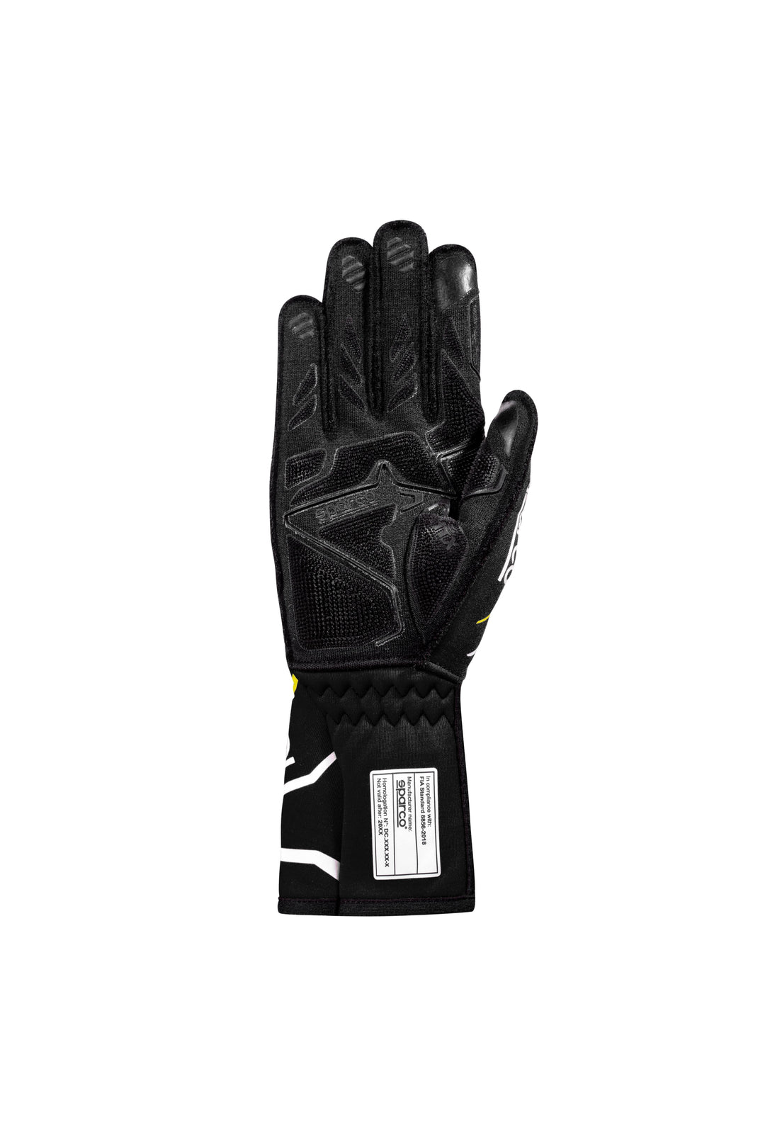 Guantes Sparco Tide+ 2025 Negros/Amarillos Talla 9 - Sparco original VRM Motorsports imagen 4