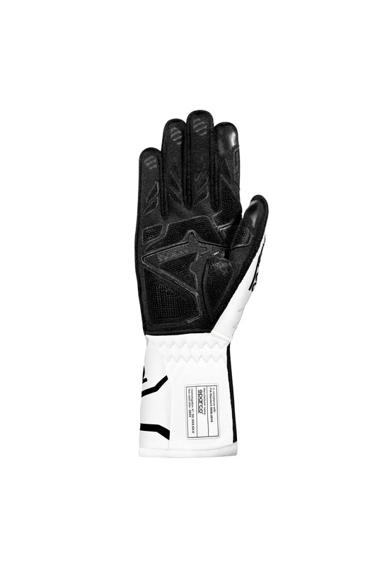 Guantes Sparco Tide+ 2025 Blancos/Negros Talla 9 - Sparco original VRM Motorsports imagen 2