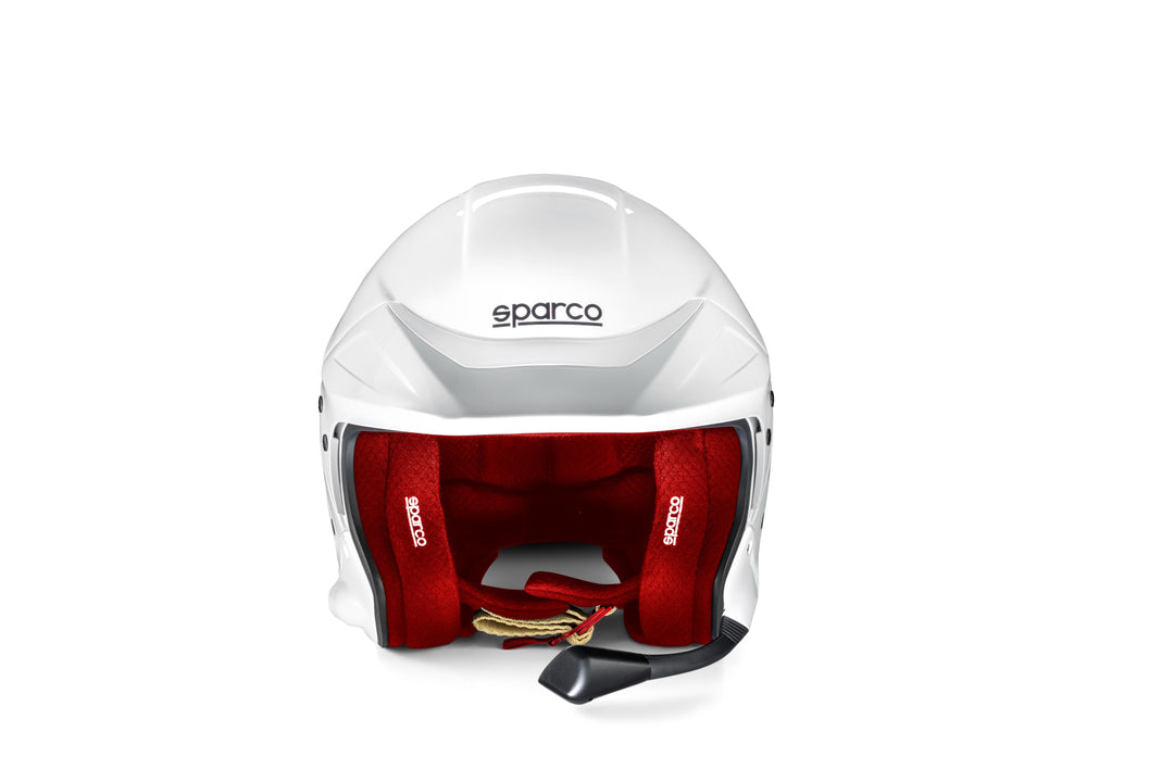 Casco Sparco Flux Rj-I 8859-24 Blanco Interior Rojo Talla M - Sparco original VRM Motorsports imagen 5