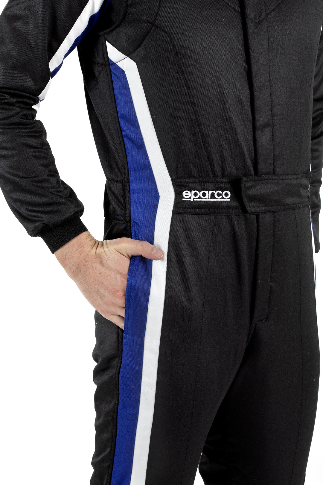 Traje De Carreras Sparco Sprint Pro 2025 Negro/Azul Talla 50 - Sparco original VRM Motorsports imagen 3