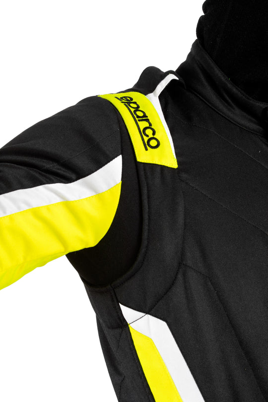 Traje De Carreras Sparco Sprint Pro 2025 Negro/Amarillo Talla 52 - Sparco original VRM Motorsports imagen 3